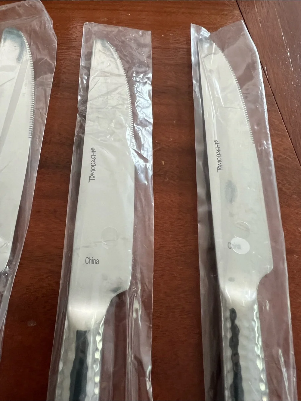 Tomodachi Stainless Steel Dinner Knives - Set of 8